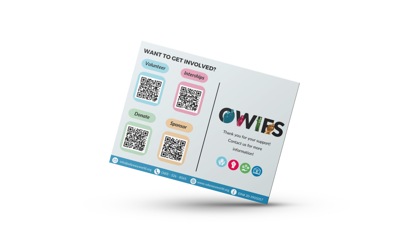 OWIES Post Card Back | 2025